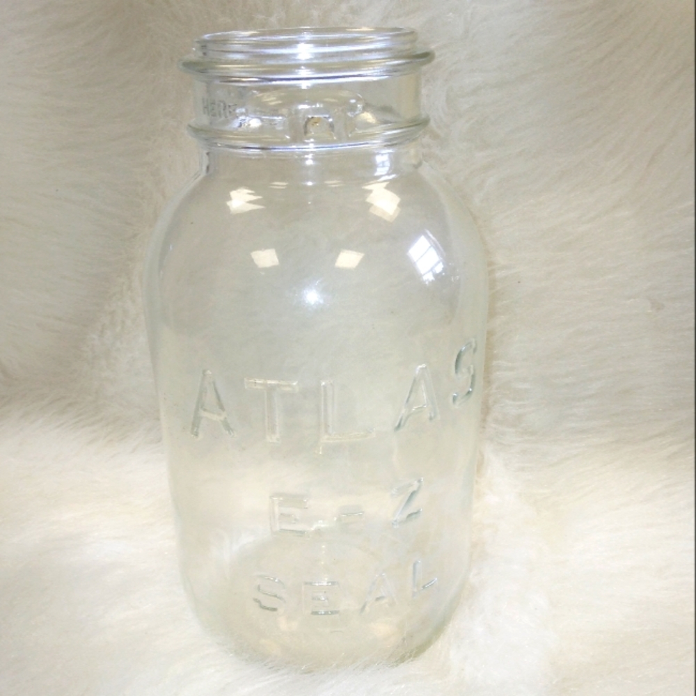 JAR Atlas E Z seal bail style jar, just the jar.